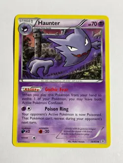 HAUNTER 2016 Pokemon Generations Uncommon POKEMON 34/83 - Image 1