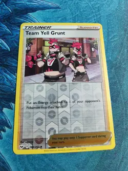 Team Yell Grunt | Reverse Holo | MINT | Sword & Shield 184/202 | Pokemon - Image 1