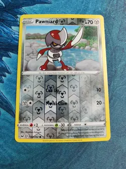 Pawniard | Reverse Holo | MINT | Sword & Shield 133/202 | Common | Pokemon - Image 1