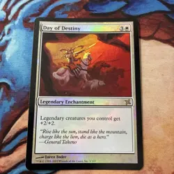 Mtg Magic The Gathering Foil Kamikawa Rebellion English Day Of Destiny - Image 1