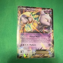 Pokemon Mewtwo EX Promo Holo XY183 XY Basic 170HP Psychic - Image 1