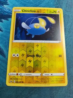 Chinchou | Reverse Holo | MINT | Sword & Shield 067/202 | Common | Pokemon - Image 1