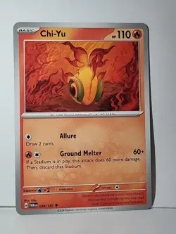 Chi-Yu 039/167 Twilight Masquerade Pokemon TCG - Image 1