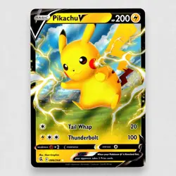 Pikachu V 086/264 SWSH08: Fusion Strike Ultra Rare Pokemon TCG NM - Image 1