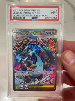 Pokemon Mega Charizard X ex 023 Ultra Premium Collection PSA 9 - Image 1