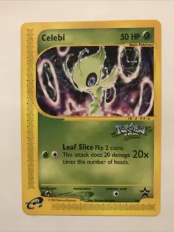 Pokemon Celebi 50 Promo WOTC NM Near Mint - Image 1