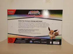 Pokemon Prismatic Evolutions Accessory Pouch Special Collection Sealed NEW - Image 2