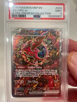 Pokemon Oricorio ex 024 Ultra Premium Collection PSA 9 - Image 1