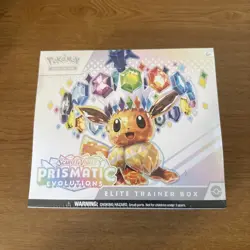 Pokemon TCG Prismatic Evolutions Elite Trainer Box (ETB). Factory Sealed. - Image 1