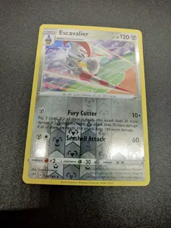 Escavalier | Reverse Holo | MINT | Darkness Ablaze 124/189 | Rare | Pokemon - Image 1