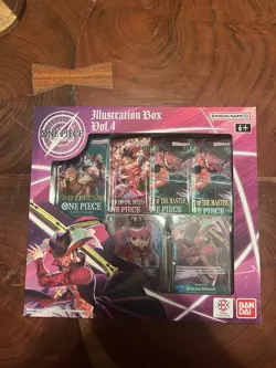 One Piece TCG Illustration Box Vol 4 Brand New Sealed. - Image 1