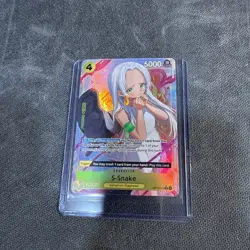 S-Snake OP13-114 R Alt Art Carrying On His Will One Piece TCG English Nm - Image 1