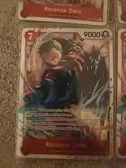 4x One Piece TCG 2026 Roronoa Zoro OP15 #EB04-007 (SR) New - Image 2