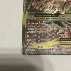 Pokemon XY Promos Lucario EX Full Art Promo Card 55a/111 Mega M Lucario EX - Image 2