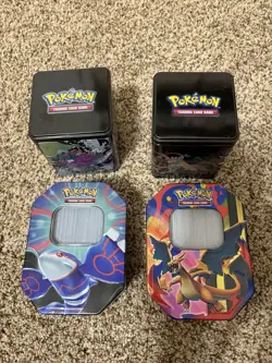 Pokemon TCG Card Lot, Tins with bulk - Image 2