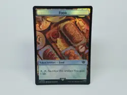 MTG Universes Beyond: LTR (0006) Orc Army (0009) Food Double-Sided Token Foil - Image 2