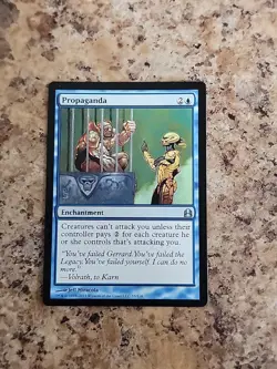MTG - Propaganda - Commander 55/318 - Regular Uncommon - Pillow Fort NM - Image 1