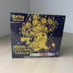 Pokemon TCG Scarlet & Violet Surging Sparks Elite Trainer Box ETB Factory Sealed - Image 1