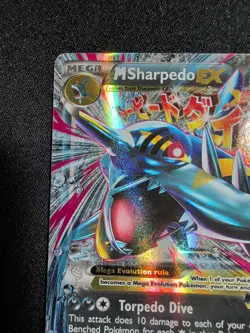 M Sharpedo EX - Black Star Promo XY200 Pokemon TCG (NM) - Image 2