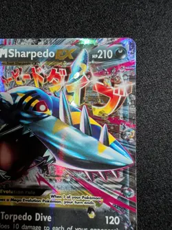 M Sharpedo EX - Black Star Promo XY200 Pokemon TCG (NM) - Image 3