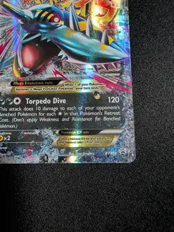 M Sharpedo EX - Black Star Promo XY200 Pokemon TCG (NM) - Image 4