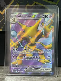 NM 💎 Pokemon TCG Alakazam Ex Scarlet & Violet-151 188/165 Holo Ultra Rare - Image 1