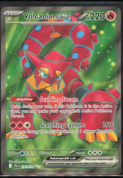 Volcanion ex Ultra Rare SV09: Journey Together #171/159 [Near Mint] Pokemon TCG - Image 1