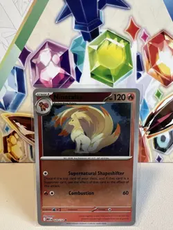 Ninetales 020/132 Uncommon Reverse Holo - Pokemon TCG Mega Evolution - NM - Image 1