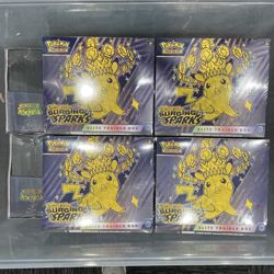 Surging Sparks Elite Trainer Box ETB SV08 Scarlet & Violet Sealed Pokemon TCG - Image 1