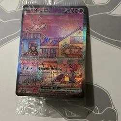 Mew Ex 053 Scarlet & Violet 151 UPC Promo Pokemon Card Holo SEALED - Image 1