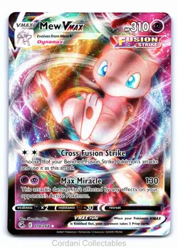 Mew VMAX 114/264 - Fusion Strike - Pokemon Card - Near Mint - Image 1