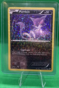 Purrloin - Legendary Treasures: Radiant Collection (LTR) RC13/RC25 Pokemon Card - Image 1