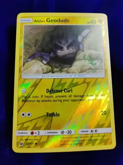 Alolan Geodude Reverse Holo | MINT | Crimson Invasion 32/111 | Common | Pokemon - Image 1