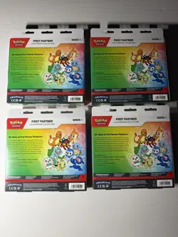 Pokemon TCG First Partner Illustration Collection (Series 1) 2026 Lot Of 4x - Image 3