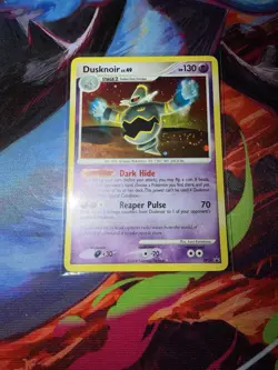 Pokemon Dusknoir DP33 Diamond & Pearl Promo Holo w Swirl - Image 1
