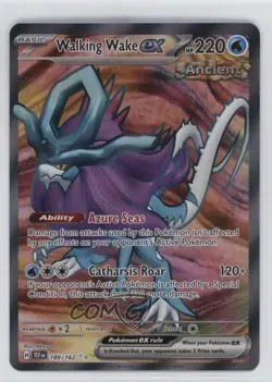 Walking Wake ex Ultra Rare Pokemon Scarlet & Violet: Temporal Forces TEF #189 - Image 1