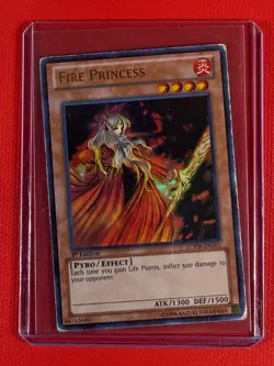 Yu-Gi-Oh! TCG Fire Princess LCYW-EN161 Legendary Ultra Rare - Image 1