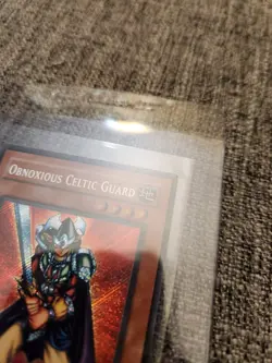 Yu-Gi-Oh Obnoxious Celtic Guard CT1-EN006 Secret Rare Limited Edition Holo Foil - Image 2