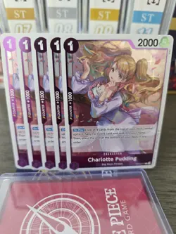 1x- Charlotte Pudding OP12-071 R Legacy of the Master - ONE PIECE ENGLISH - Image 1