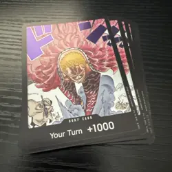 One piece -Set Of 10 Don!! Foil NM, OP10, Donquixote Do flamingo Art - Image 3