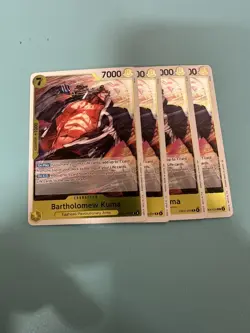 One Piece English - Bartholomew Kuma - EB04-054 - R - NM x4 - Image 1