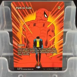 Magic: The Gathering Path to Exile Instant White Marvel Spider-Man Card 0004 - Image 1