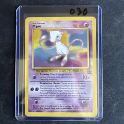 Mew 8 WOTC Black Star Promo Pokemon Card - Image 3