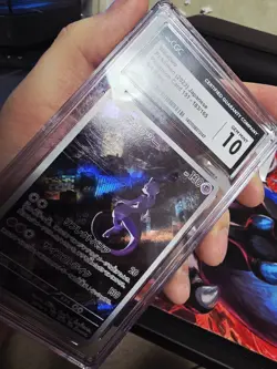 Pokemon TCG Mewtwo Art Rare Holo CGC 10 Gem Mint 183/165 Card 151 Japanese - Image 4