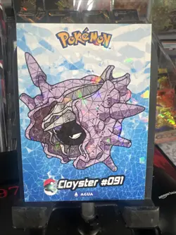 Cloyster #91 - Cracked Ice Holo - Crystal Collection 2024 - Pokemon Card - Image 1