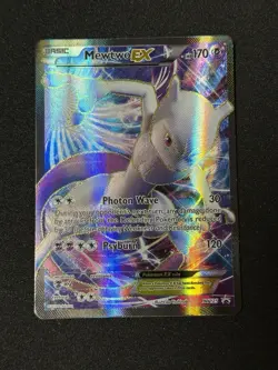 Pokemon Mewtwo EX Full Art Promo Holo XY125 170 HP Basic Card - Image 1