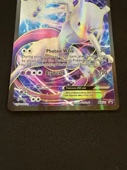 Pokemon Mewtwo EX Full Art Promo Holo XY125 170 HP Basic Card - Image 2