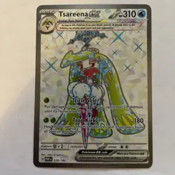 Tsareena EX 220/182 Sv04: Paradox Rift Holo Ultra Rare Card Near Mint Condition - Image 1