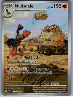 Mudsdale 175/162 SV05: Temporal Forces - Pokemon Card - NM - Image 1