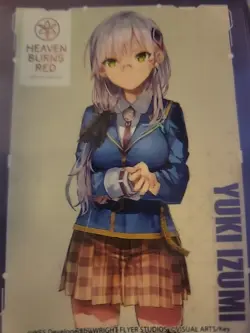 Chara Card Sleeve Collection Mat Series Heaven Burns Red Yuki Izumi (No.MT1386) - Image 2